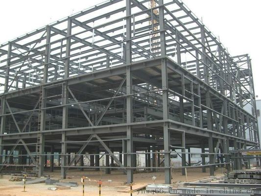 Edificio amministrativo galvanizzato su misura Struttura durevole affidabile