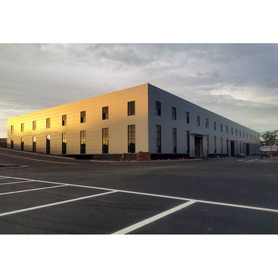Costruzione prefabbricata del metallo dell'officina della struttura d'acciaio della struttura del portale industriale