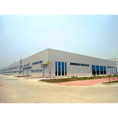 Costruzione prefabbricata del metallo dell'officina della struttura d'acciaio della struttura del portale industriale