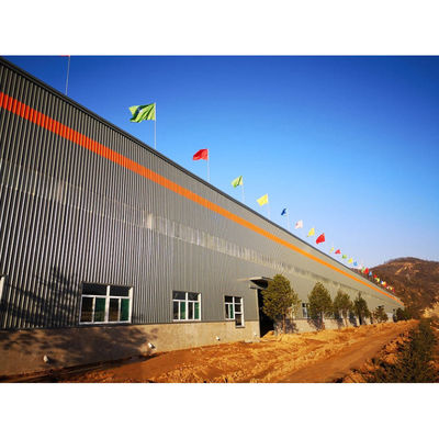 Costruzione prefabbricata del metallo dell'officina della struttura d'acciaio della struttura del portale industriale