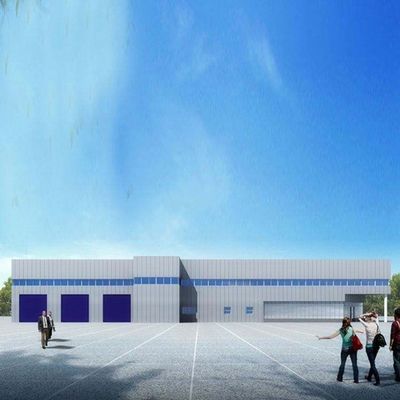 Laboratorio di struttura in acciaio leggero con telaio a portale di design professionale