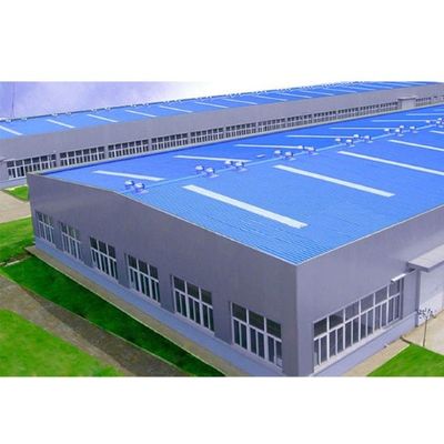 Costruzione prefabbricata dell'officina della struttura d'acciaio della trave H della saldatura dell'ampia luce