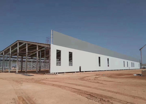 Edifici prefabbricati per la lavorazione di officine di strutture in acciaio per l'industria