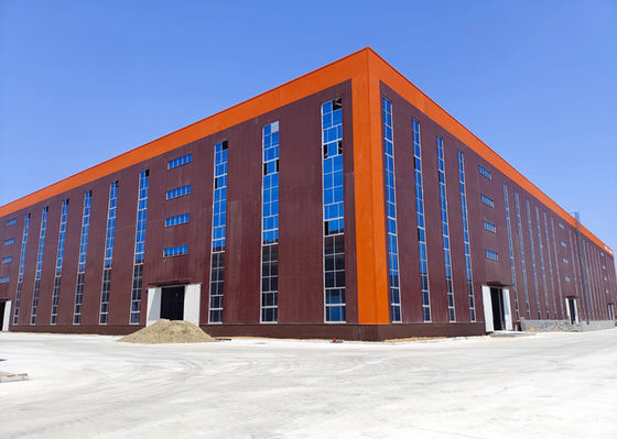 Officina prefabbricata della struttura d'acciaio della struttura della struttura d'acciaio di industria