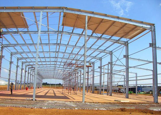 Costruzioni prefabbricate della struttura d'acciaio del magazzino della struttura d'acciaio Q235/Q355