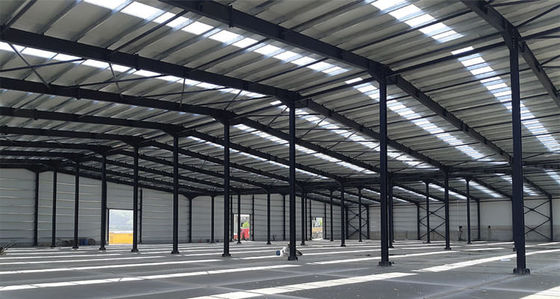 Q355 Laboratorio di costruzione in metallo d'acciaio saldato a sezione H per ufficio