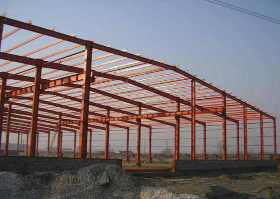 Costruzione prefabbricata del metallo della costruzione della fabbrica del gruppo di lavoro della struttura d'acciaio