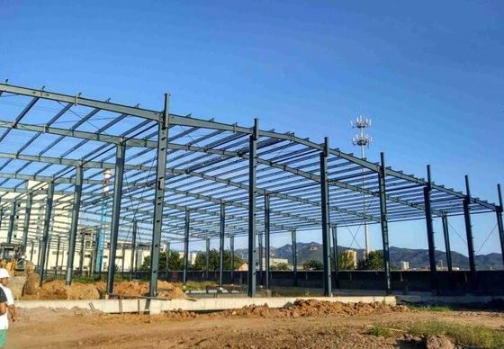 Magazzino della struttura d'acciaio dell'ampia luce per installazione rapida & facile