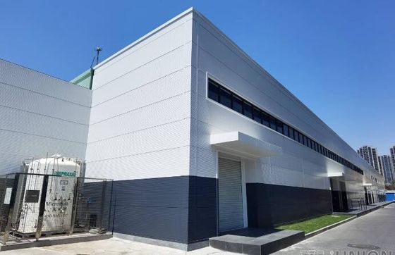La struttura portale d'acciaio su misura di Q355B/Q235B ha prefabbricato la costruzione d'acciaio