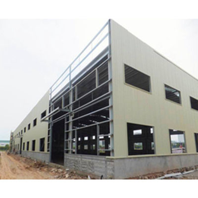 Costruzione del metallo del gruppo di lavoro della struttura d'acciaio della costruzione prefabbricata di fabbricato industriale