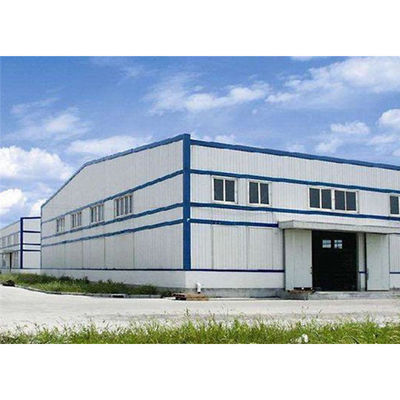 Costruzione del metallo del gruppo di lavoro della struttura d'acciaio della costruzione prefabbricata di fabbricato industriale