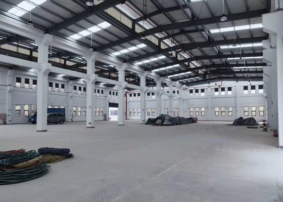 Costruzione di struttura d'acciaio industriale della costruzione del magazzino prefabbricato della struttura