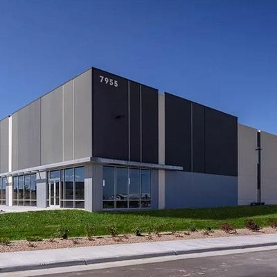 Fabbricato industriale del magazzino prefabbricato economico della struttura d'acciaio