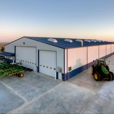 Fabbricato industriale del magazzino prefabbricato economico della struttura d'acciaio