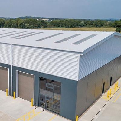 Fabbricato industriale del magazzino prefabbricato economico della struttura d'acciaio