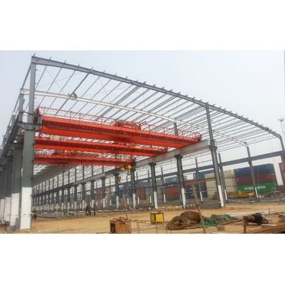 Costruzione portale della struttura di acciaio del sistema della costruzione del magazzino della struttura d'acciaio