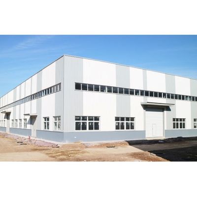 Magazzino della struttura d'acciaio di dimensione standard/tettoia prefabbricata della struttura d'acciaio