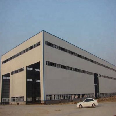 Magazzino della struttura d'acciaio di dimensione standard/tettoia prefabbricata della struttura d'acciaio