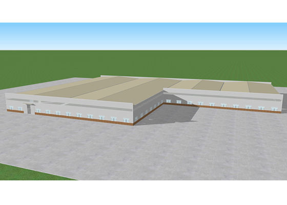 Costruzione prefabbricata della costruzione della struttura del magazzino della struttura d'acciaio