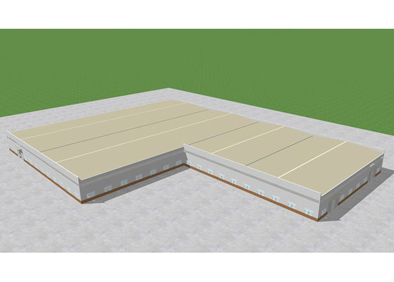 Costruzione prefabbricata della costruzione della struttura del magazzino della struttura d'acciaio