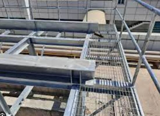 Piattaforma di strutture in acciaio ad alta capacità di carico con elevata sicurezza