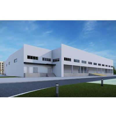 Prefabbricato Edilizia Edificio struttura in acciaio magazzino a basso costo personalizzato