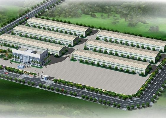Progettazione moderna Grande lunghezza facile da assemblare Struttura in acciaio