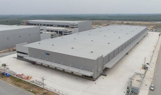 Fabbrica di costruzioni in metallo e costruzione di strutture in acciaio per l'industria