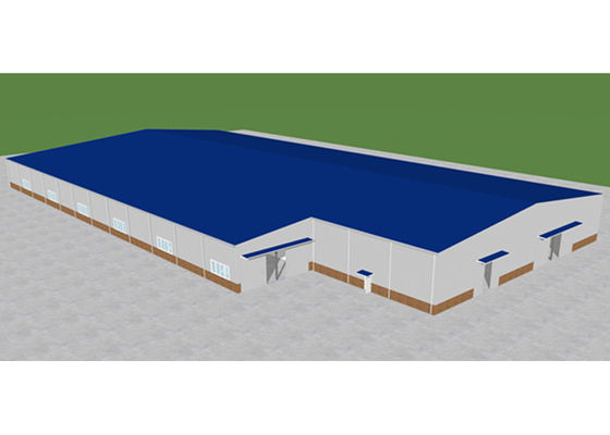 Officina prefabbricata della struttura d'acciaio della struttura della struttura d'acciaio di industria
