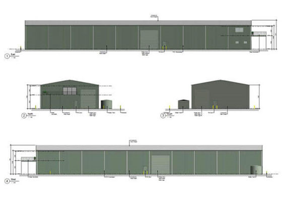 GB Standard Bending Industrial Steel Structure Workshop Edificio