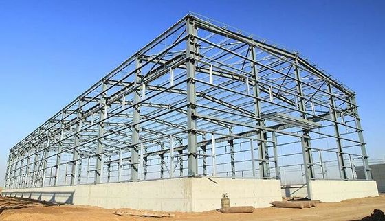 Magazzino di struttura in acciaio di alta qualità con edificio industriale di facile assemblaggio