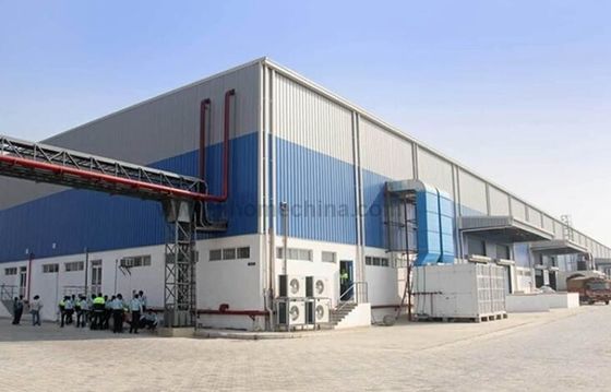 Edificio in acciaio progettato in modo efficiente con sezione in acciaio a sezione C/Z