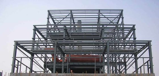 Struttura in acciaio isolato con pareti durevoli Edificio per uffici prefabbricato