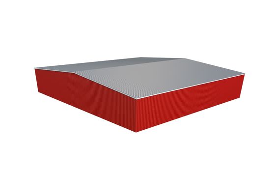 Q355B Laboratorio di strutture in acciaio laminato a caldo per uso generale