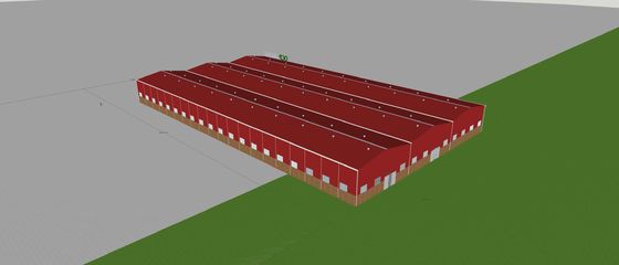 Fabbrica di strutture in acciaio ad alta precisione con breve periodo di costruzione