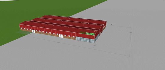 Fabbrica di strutture in acciaio ad alta precisione con breve periodo di costruzione