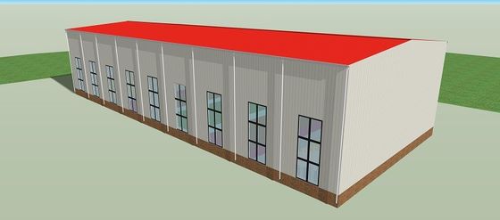 Strutture in acciaio ad alta resistenza in sezione H fabbricazione di edifici per officine