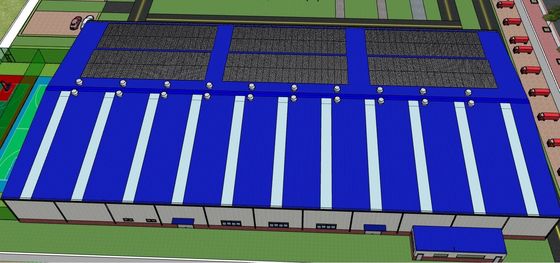 Lavori di costruzione prefabbricati con struttura in acciaio