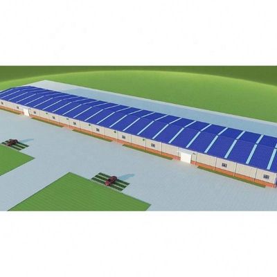 Prefabbricazione in acciaio magazzino magazzini di acciaio edifici commerciali in metallo