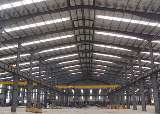Struttura in acciaio prefabbricata industriale