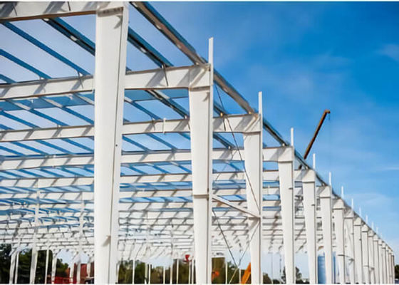 Struttura in acciaio prefabbricata industriale