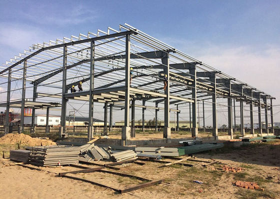 Struttura in acciaio prefabbricata industriale