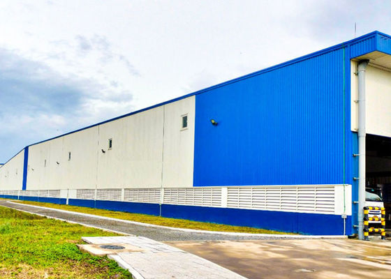 Costruzione di edifici industriale fabbricata della fabbrica del gruppo di lavoro della struttura d'acciaio