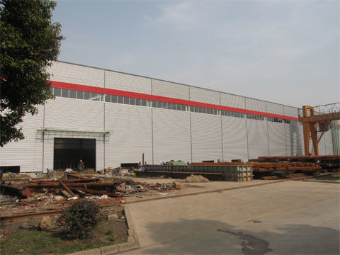 Strutture industriali prefabbricate in acciaio