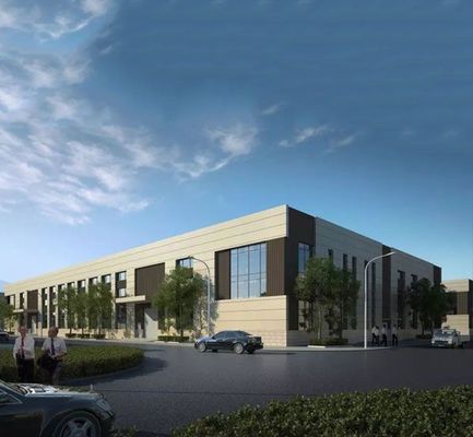 Costruzioni prefabbricate della struttura d'acciaio del magazzino della struttura d'acciaio Q235/Q355