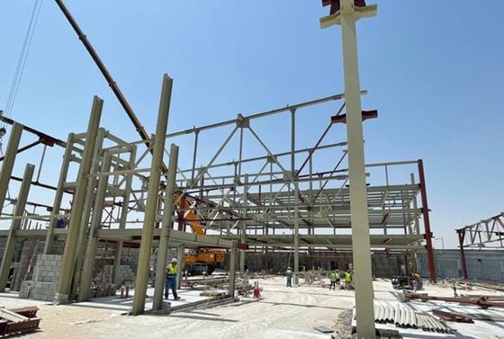 Laboratorio di struttura in acciaio a sezione H laminato a caldo / saldato