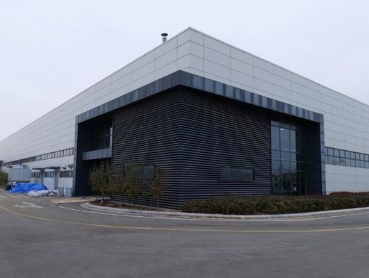 Edifici amministrativi in acciaio con pavimenti in cemento per edifici industriali
