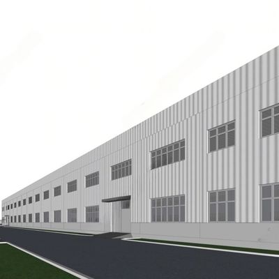 Laboratorio di strutture in acciaio galvanizzato con isolamento opzionale per l'applicazione di hangar