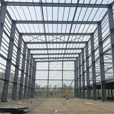 Portal Steel Frame Struttura industriale in acciaio Atelier Edificio Curvatura ISO9001