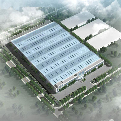 Portal Frame Bending Industrial Steel Structure Workshop Edificio ISO9001